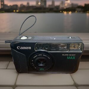Canon Sureshot Max film camera Untested No Battery